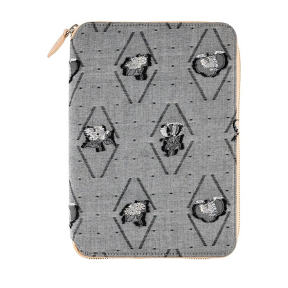 Hobonichi Notebook Cousin (A5) Size Notebook Cover PYT/Tokyo in Bloom/rabbits