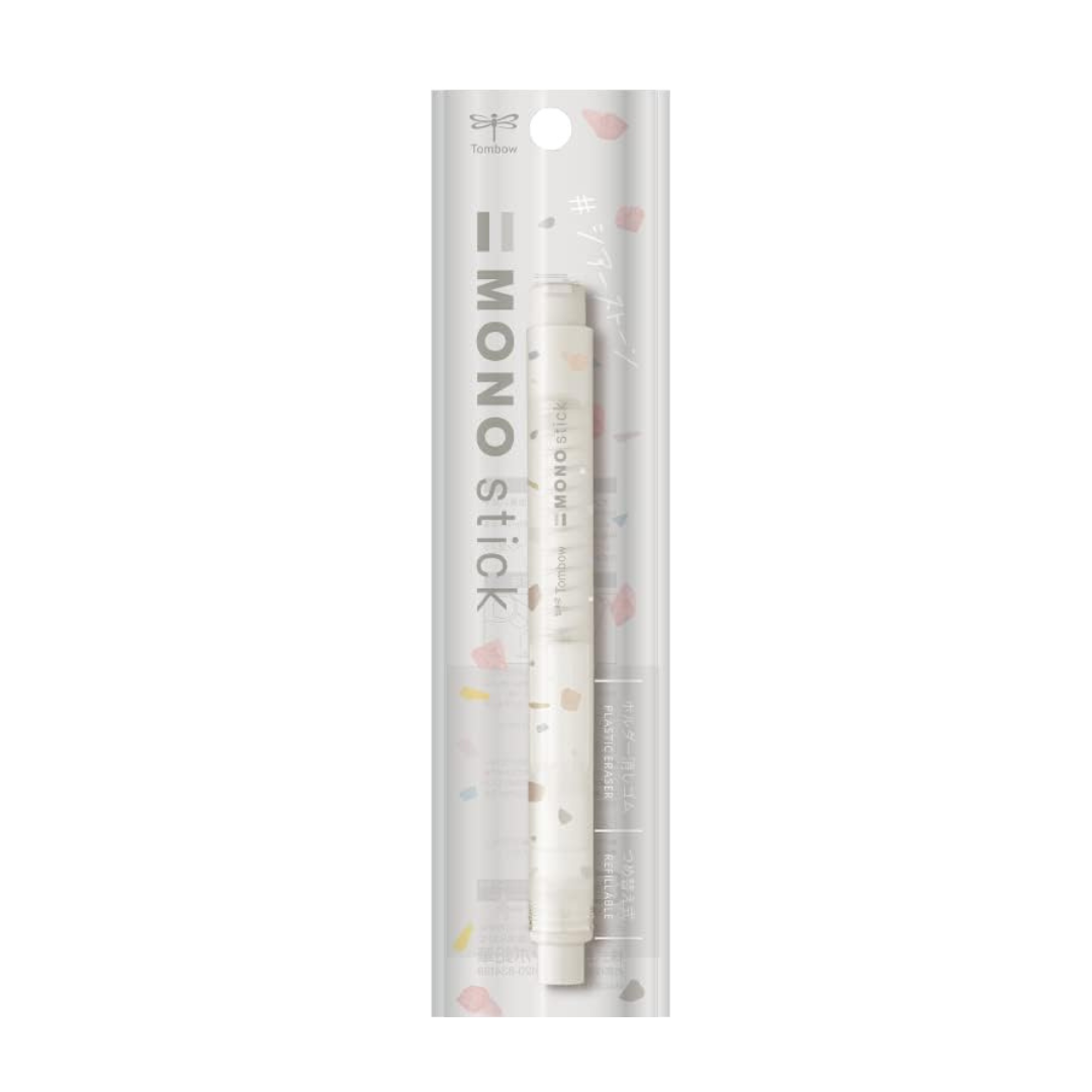TOMBOW Pencil Holder Eraser, Monostick, Refill, JCC-123 (C, Ash Gray)