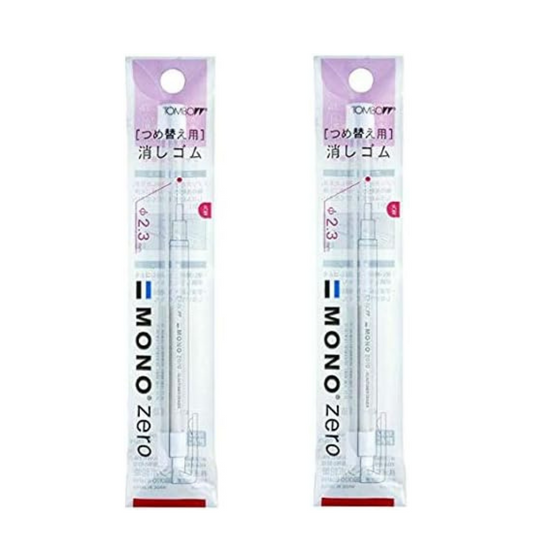 TOMBOW Pencil MONO Holder Eraser ER-KUR Replacement Eraser for Mono Zero Round