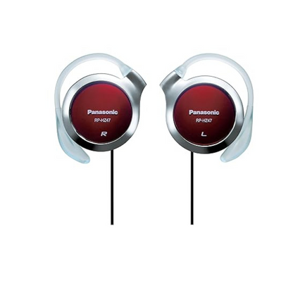 Panasonic Clip Headphone Red RP-HZ47-R