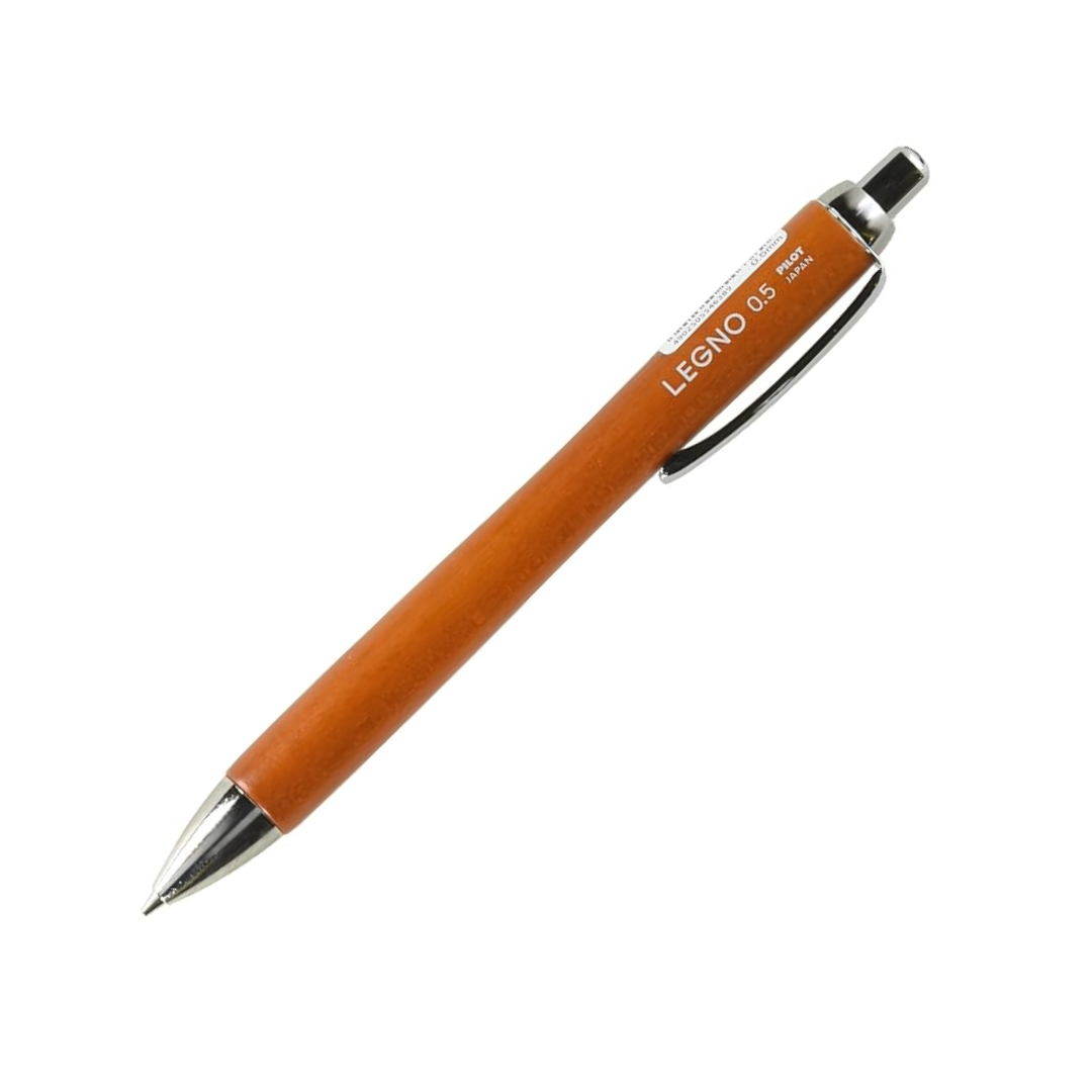 Pilot Mechanical Pencil, Legno, Brown, 0.5mm (HLE-1SK-BN)