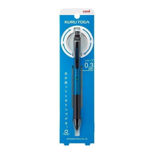 UNI Mitsubishi Kurutoga Mechanical Pencil KS 0.3mm Ice Blue M3KS1P.32
