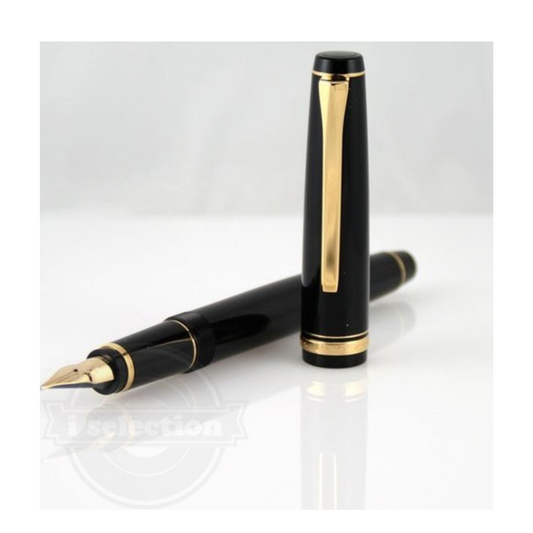PILOT Namiki Falcon Namiki fountain pen SB Collection Fountain Pen, Black, Soft Broad Nib (UnboxJapan Exclusive) (bold)
