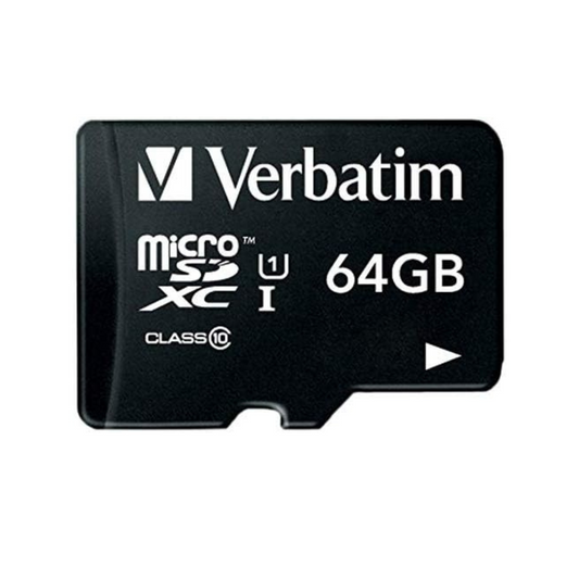 Verbatim 64GB UHS-1 U1 Class 10 MXCN64GJVZ2 MicroSDXC Card
