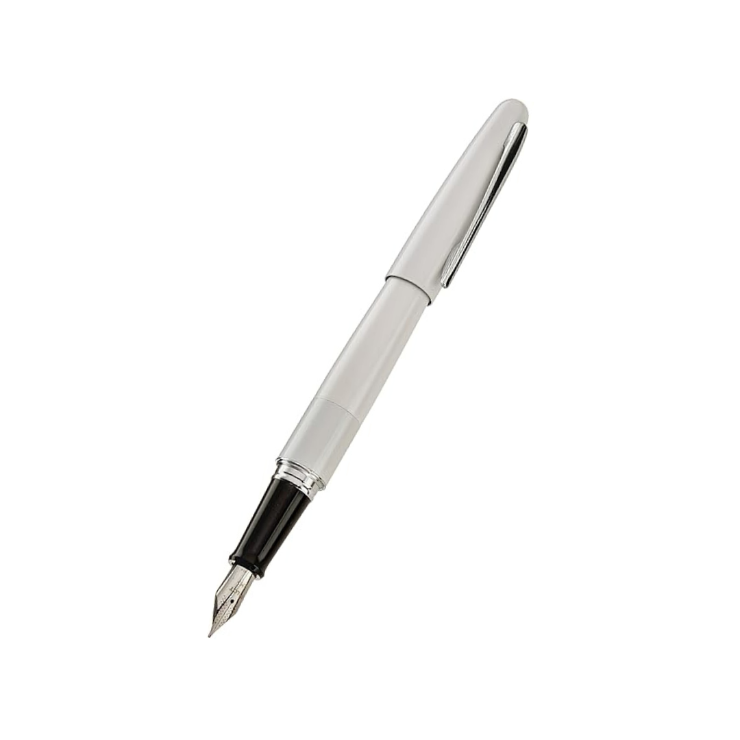 Pilot Cocoon Fountain Pen Medium Nib (Metallic Gray Body)