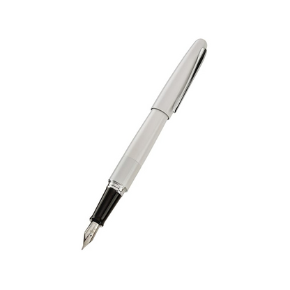Pilot Cocoon Fountain Pen Medium Nib (Metallic Gray Body)