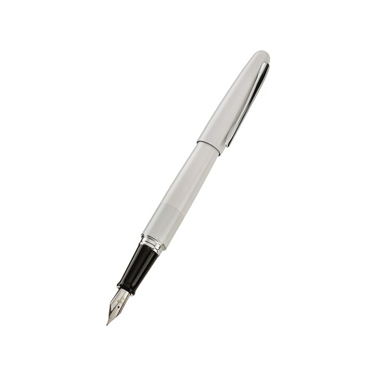 Pilot Cocoon Fountain Pen Medium Nib (Metallic Gray Body)