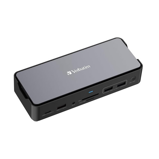 Verbatim USB-CPRO Docking Station with 15 Port SSD CDS-15SSD, 32174