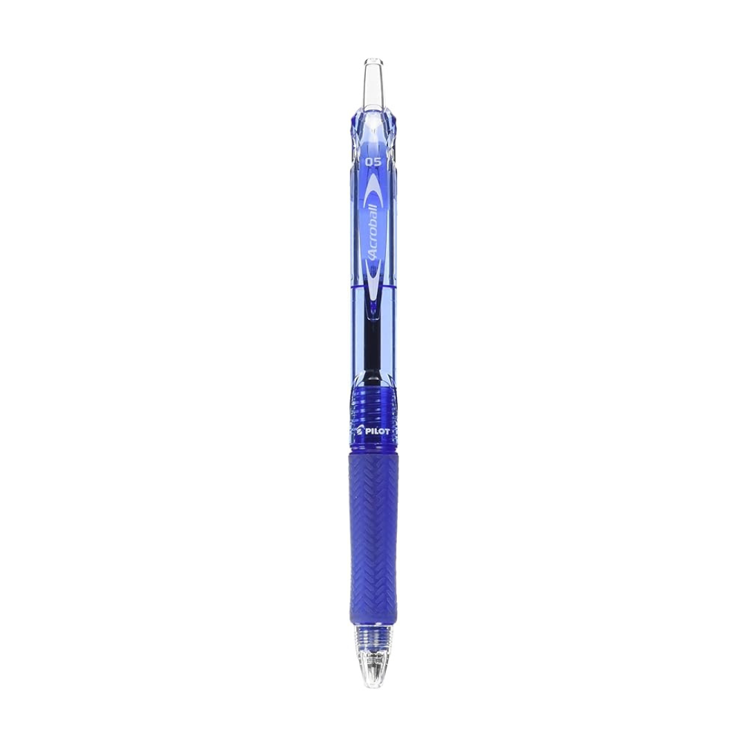 Pilot Acroball 150, Knock Ballpoint Pen, Extra Fine, Blue Body (BAB-15EF-LL