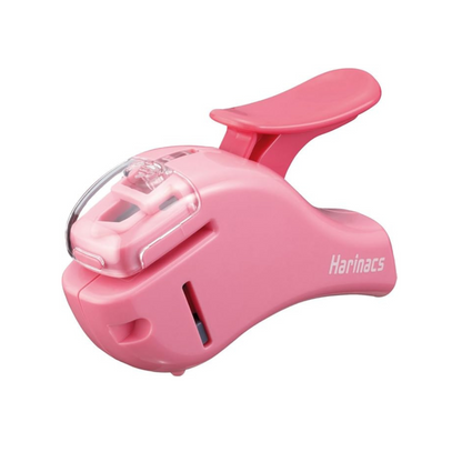Kokuyo Stapleless Stapler Harinacs Compact Alpha, Pink (SLN-MSH305P)