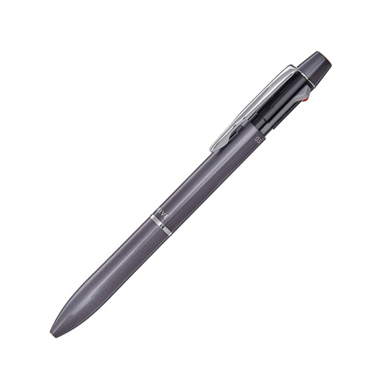 Pilot BKHD-250R-GY Multi-Pen 2+1 Acro Drive, Black/Red Ballpoint Pen & 0.5mm Mechanical Pencil, Gray