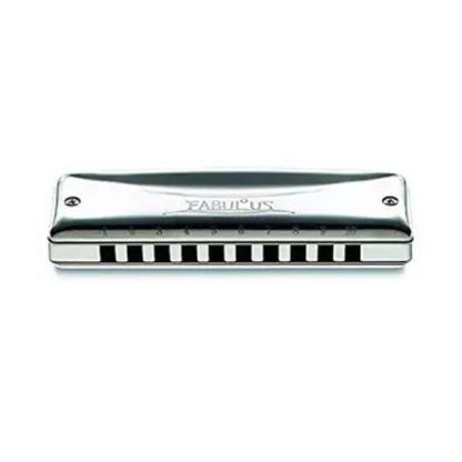 Suzuki F-20J-E Fabulous 10-Hole Diatonic Just Temperament Harmonica, Key of E