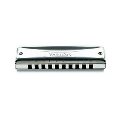 Suzuki F-20J-E Fabulous 10-Hole Diatonic Just Temperament Harmonica, Key of E
