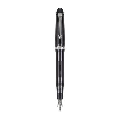 Pilot Custom 74 Fountain Pen, Black Smoke Barrel, Fine Nib (60855)