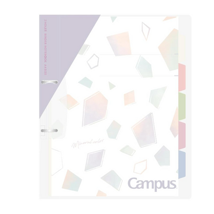 Kokuyo Le-PP158B Loose Leaf Binder, Campus, A4, 2 Holes, Up to 100 Sheets, Blue