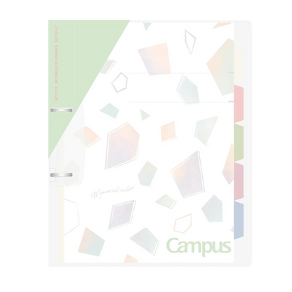 Kokuyo Le-PP158B Loose Leaf Binder, Campus, A4, 2 Holes, Up to 100 Sheets, Blue
