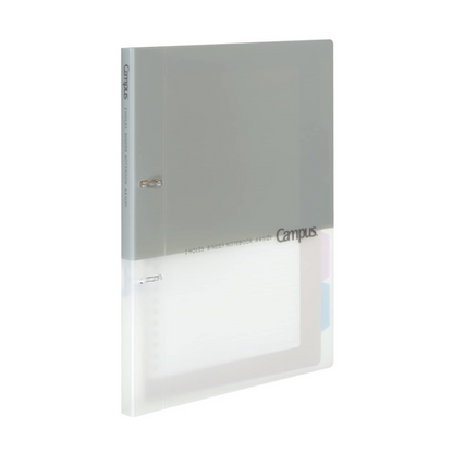 Kokuyo Le-PP158B Loose Leaf Binder, Campus, A4, 2 Holes, Up to 100 Sheets, Blue