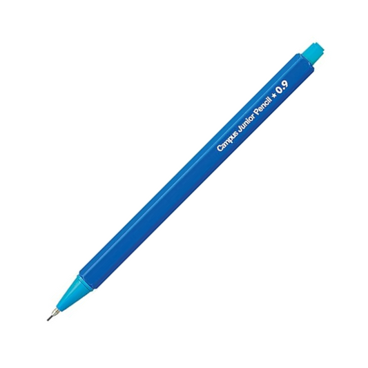 Kokuyo Campus Junior Pencil, 0.9mm, Blue Body (PS-C100B-1P)