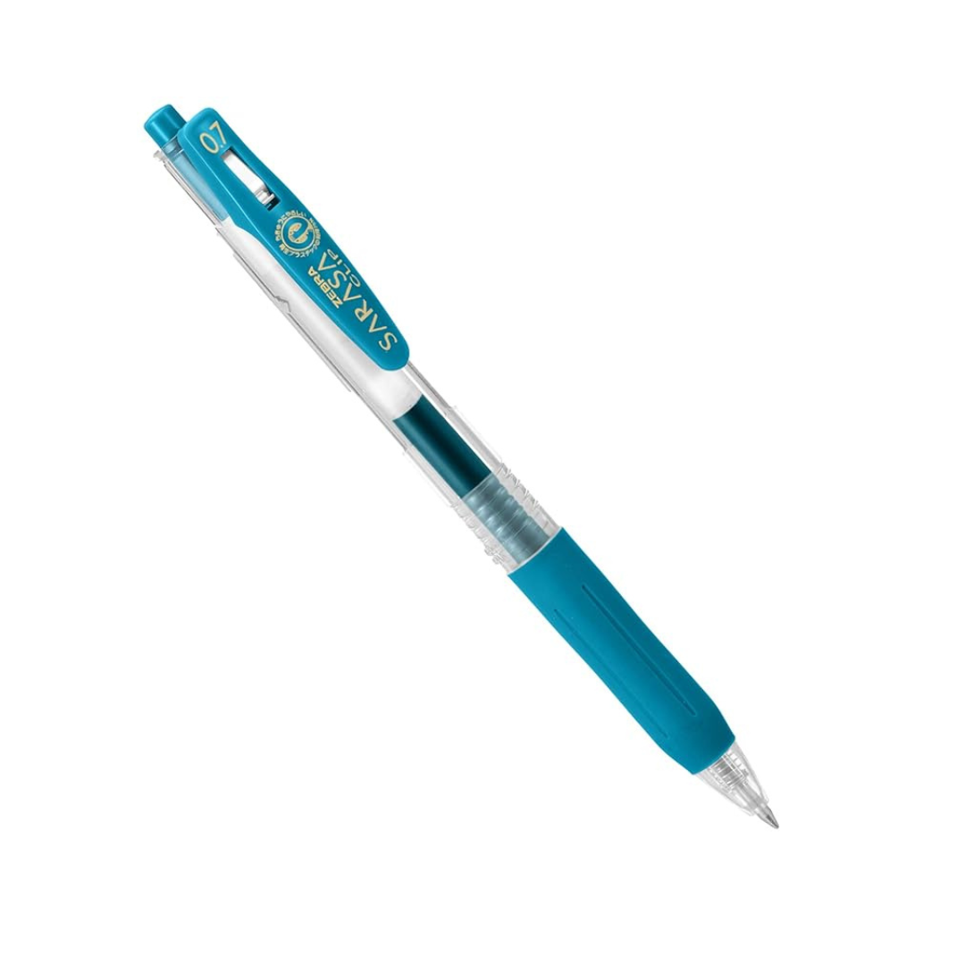 Zebra Sarasa Clip Pen 0.7, Blue Green (JJB15-BG)