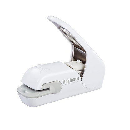 Kokuyo SLN-MPH105B Harinacs Press Stapleless Stapler, No Hole, Blue