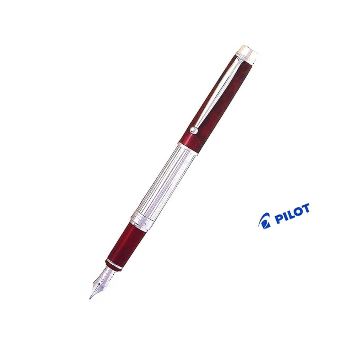 Pilot fountain pen Guranse rhodium Black & Red M FGN-2MR-BRM