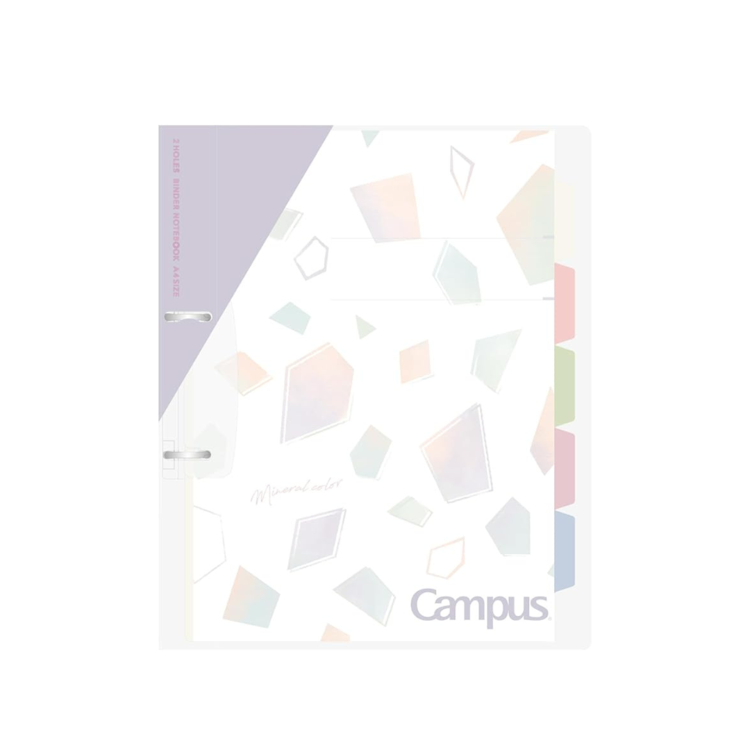 Kokuyo Le-PP358B Loose Leaf Binder, Campus B5, 2 Holes, Up to 100 Sheets, Blue