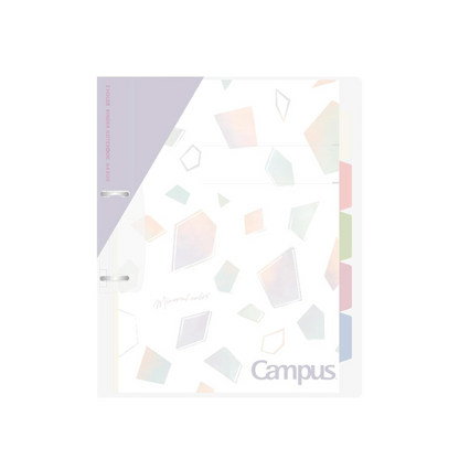Kokuyo Le-PP358B Loose Leaf Binder, Campus B5, 2 Holes, Up to 100 Sheets, Blue