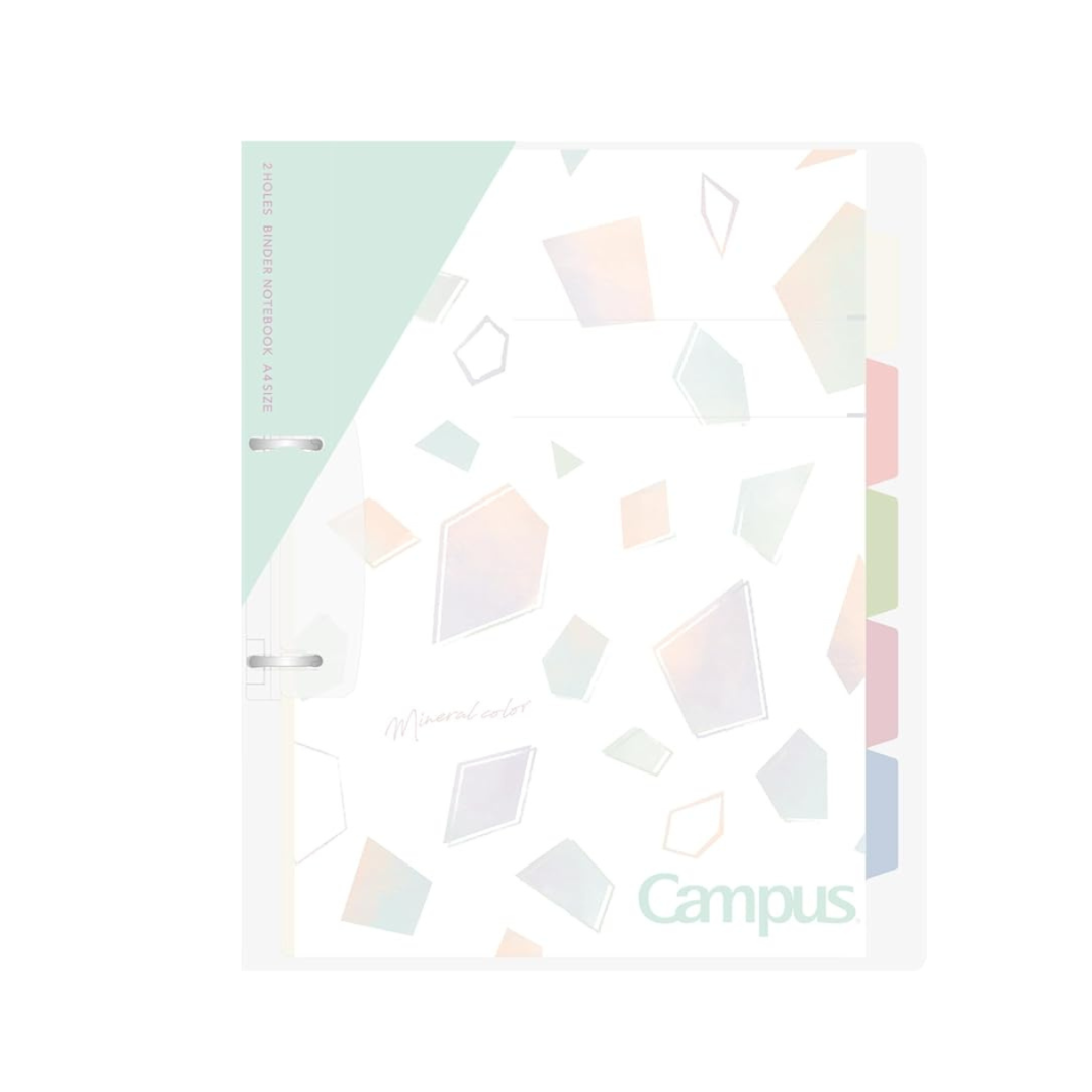 Kokuyo Le-PP358B Loose Leaf Binder, Campus B5, 2 Holes, Up to 100 Sheets, Blue