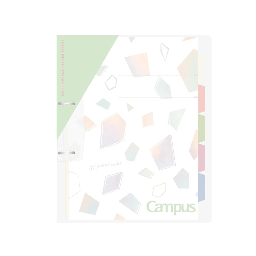 Kokuyo Le-PP358B Loose Leaf Binder, Campus B5, 2 Holes, Up to 100 Sheets, Blue