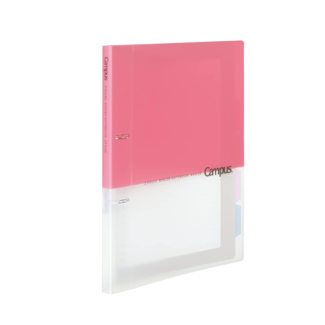 Kokuyo Le-PP358B Loose Leaf Binder, Campus B5, 2 Holes, Up to 100 Sheets, Blue