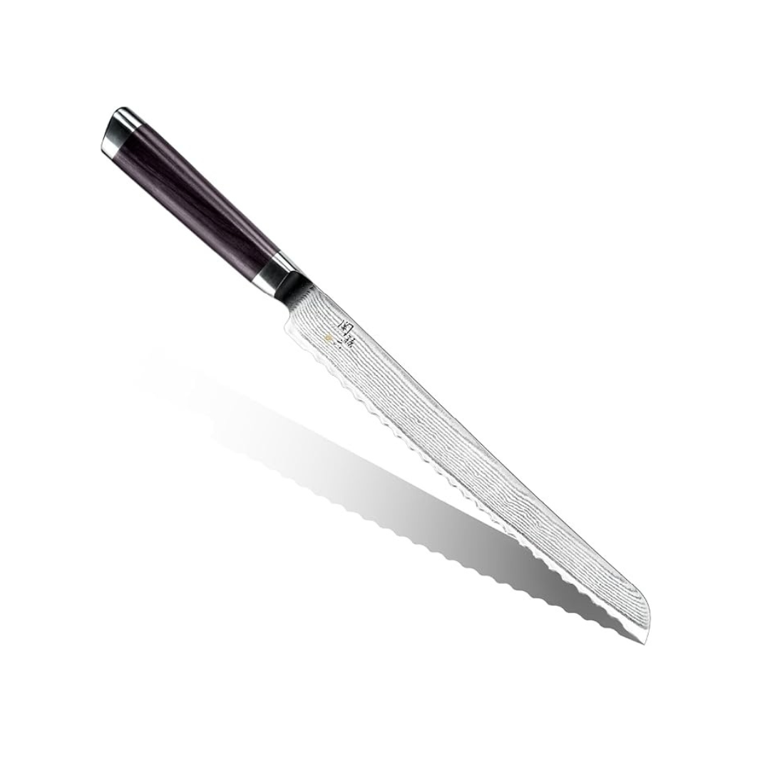 Kai Corporation AE5207 KAI Bread Knife Seki Magoroku Damascus