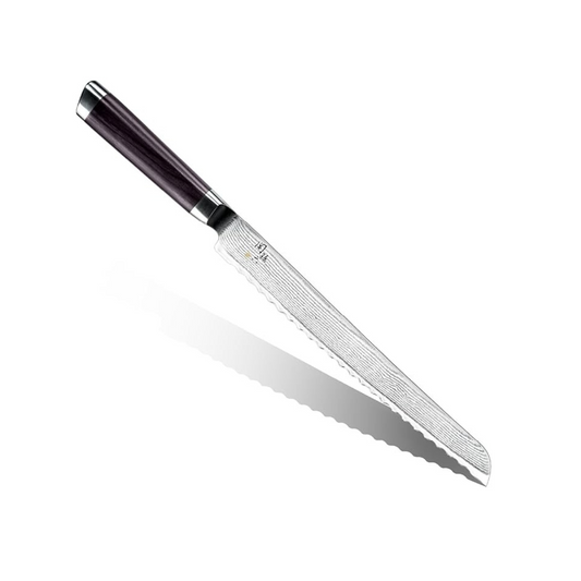 Kai Corporation AE5207 KAI Bread Knife Seki Magoroku Damascus
