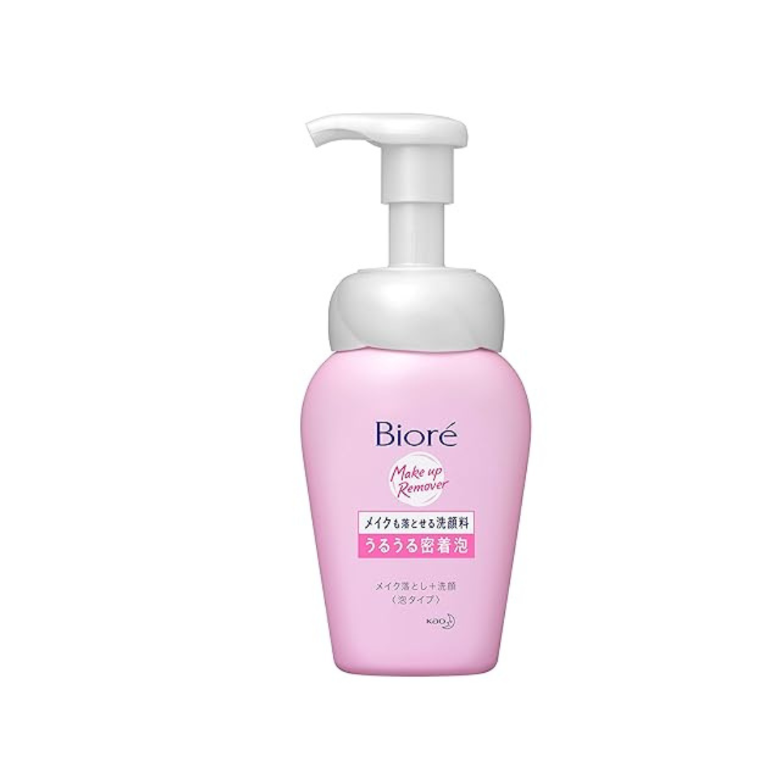 Biore Make Mo Otoseru Facial Washing Foam Uru Uru Micchaku-Awa 160ml