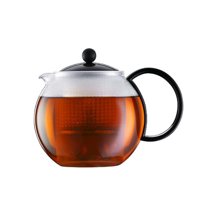 BODUM Teapot Tea Maker ASSAM Tea Press 1000ml Black