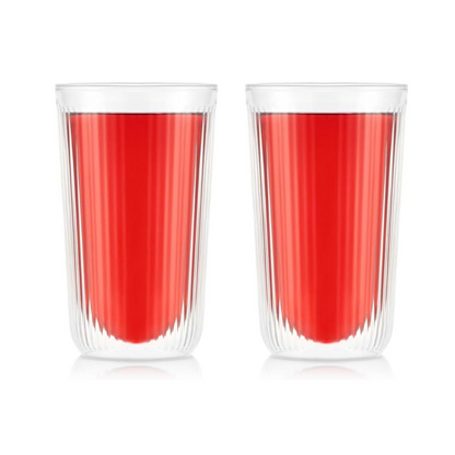 BODUM 12137-10J Double Wall Glass, Set of 2