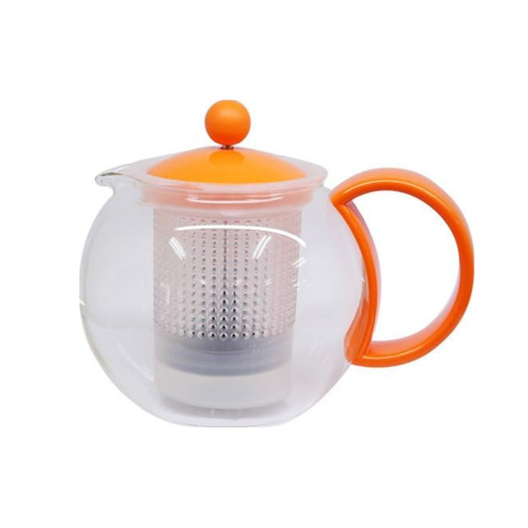 BODUM Assam Tea Press 0.5L Spring Collar 2008 Orange 1842-64GVP