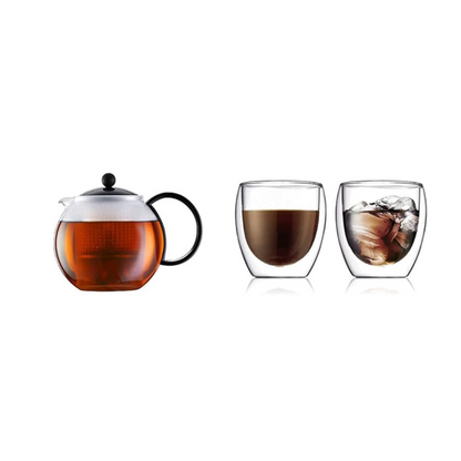 BODUM Assam Tea Press Plastic Filter, Plastic Handle
