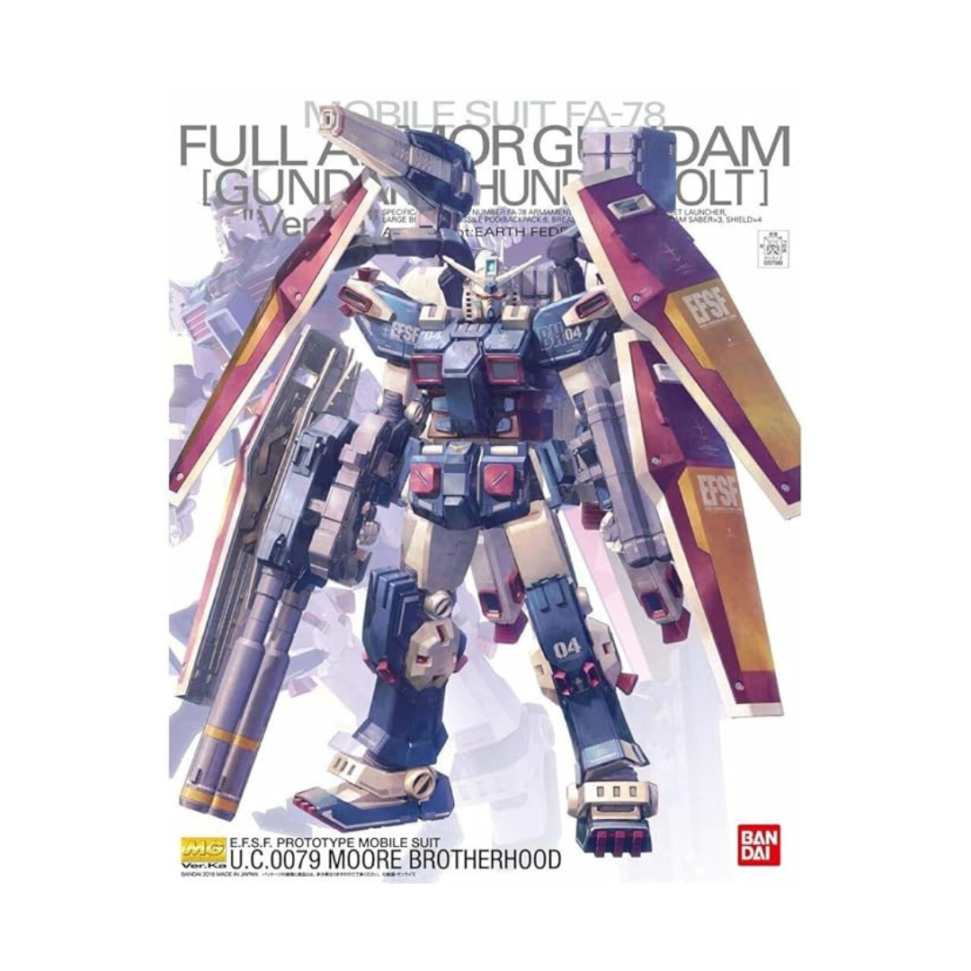 Bandai Hobby - Maquette Gundam - Full Armor Gundam Thunderbolt Ver.Ka Gunpla MG 1/100 18cm - 4573102630490