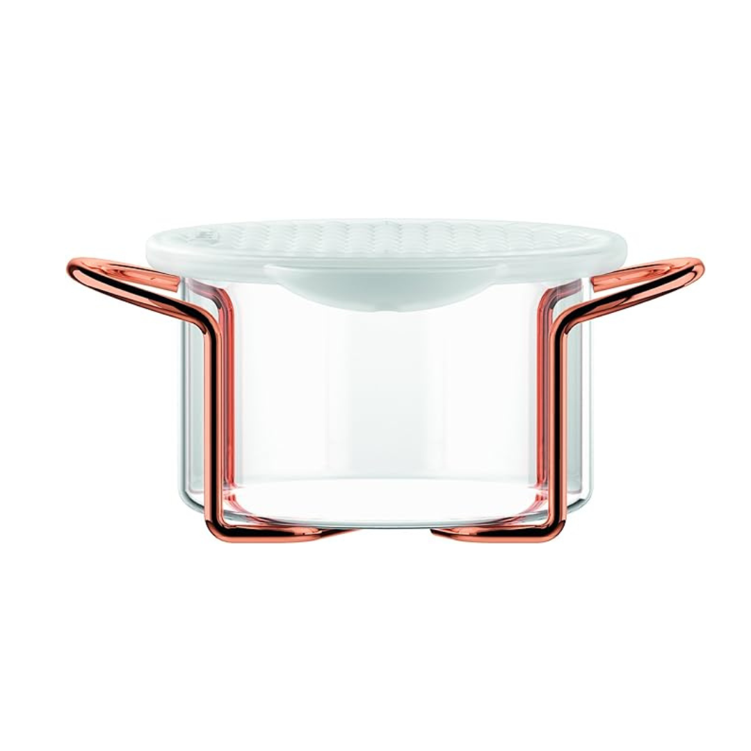 Bodum Hot Pot Set with Silicone Lid and Heat-Resistant Bowl