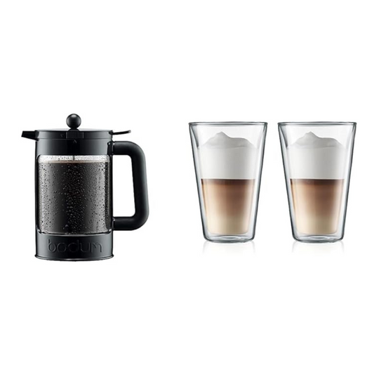 BODUM Iced Coffee Set Black