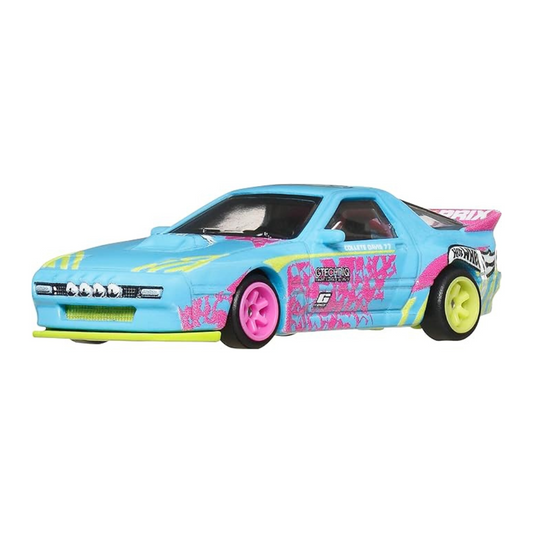Hot Wheels JBK60 Car Culture Silhouette Mazda RX-7 FC Pandem Vehicle Toy Mini Car