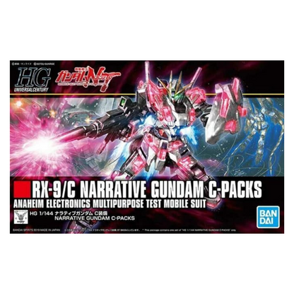 Gundam NT #222 Narrative Gundam C Packs, Bandai HGUC 1/144