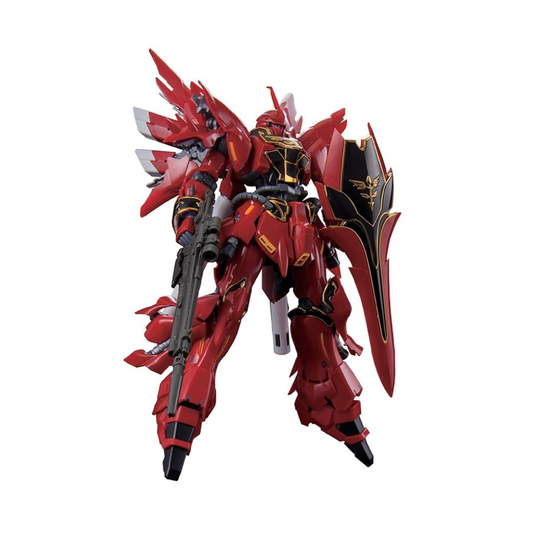 Bandai Hobby RG MSN-06S Sinanju Gundam Uc Action Figure (1/144 Scale)