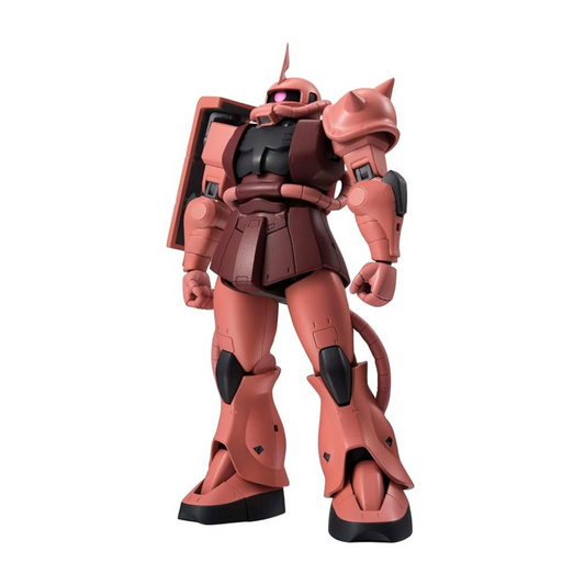 BANDAI Gundam Ms 06 S Zaku Ii Chars Custom Model Anime Version Robot Spirits Action Figure