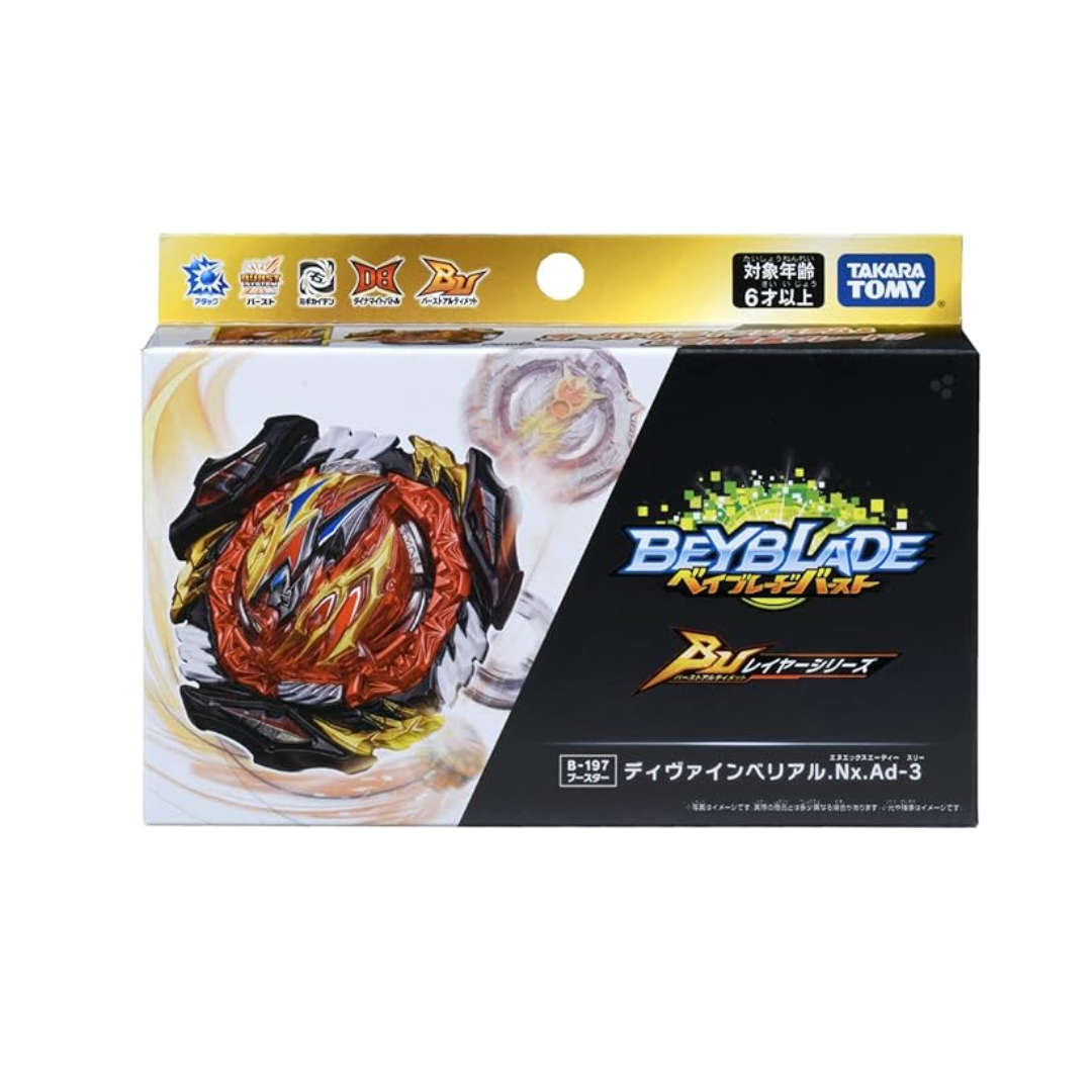 Takara Tomy Beyblade Burst B-197 Booster Diva Inverial. Nx.Ad-3