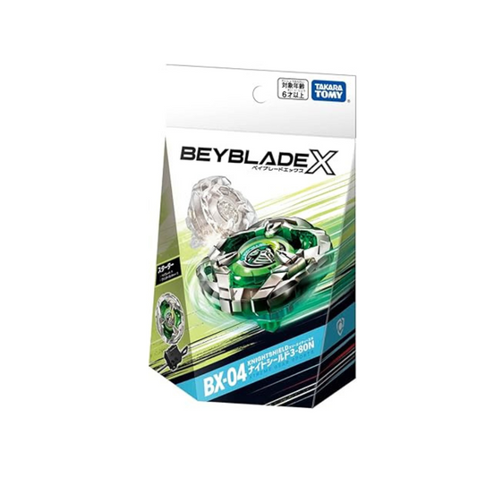 Takara Tomy BEYBLADE X BX-04 Starter Night Shield 3-80N
