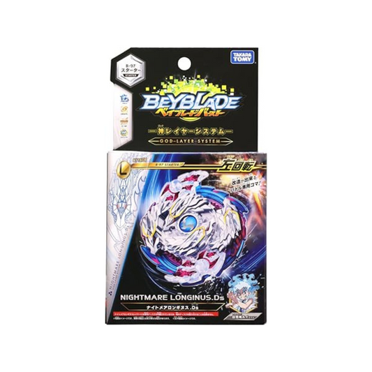 Tomy Takara Beyblade Burst Beyblade Burst B-97 Starter Nightmare Longinus. Ds - Blue For Kid