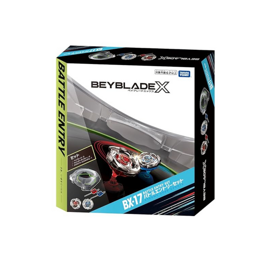 Takara Tomy Beyblade X Bx-17 Battle Entry Set