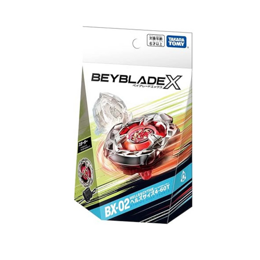 Takara Tomy Beyblade X BX-02 Starter Hells Size 4-60T