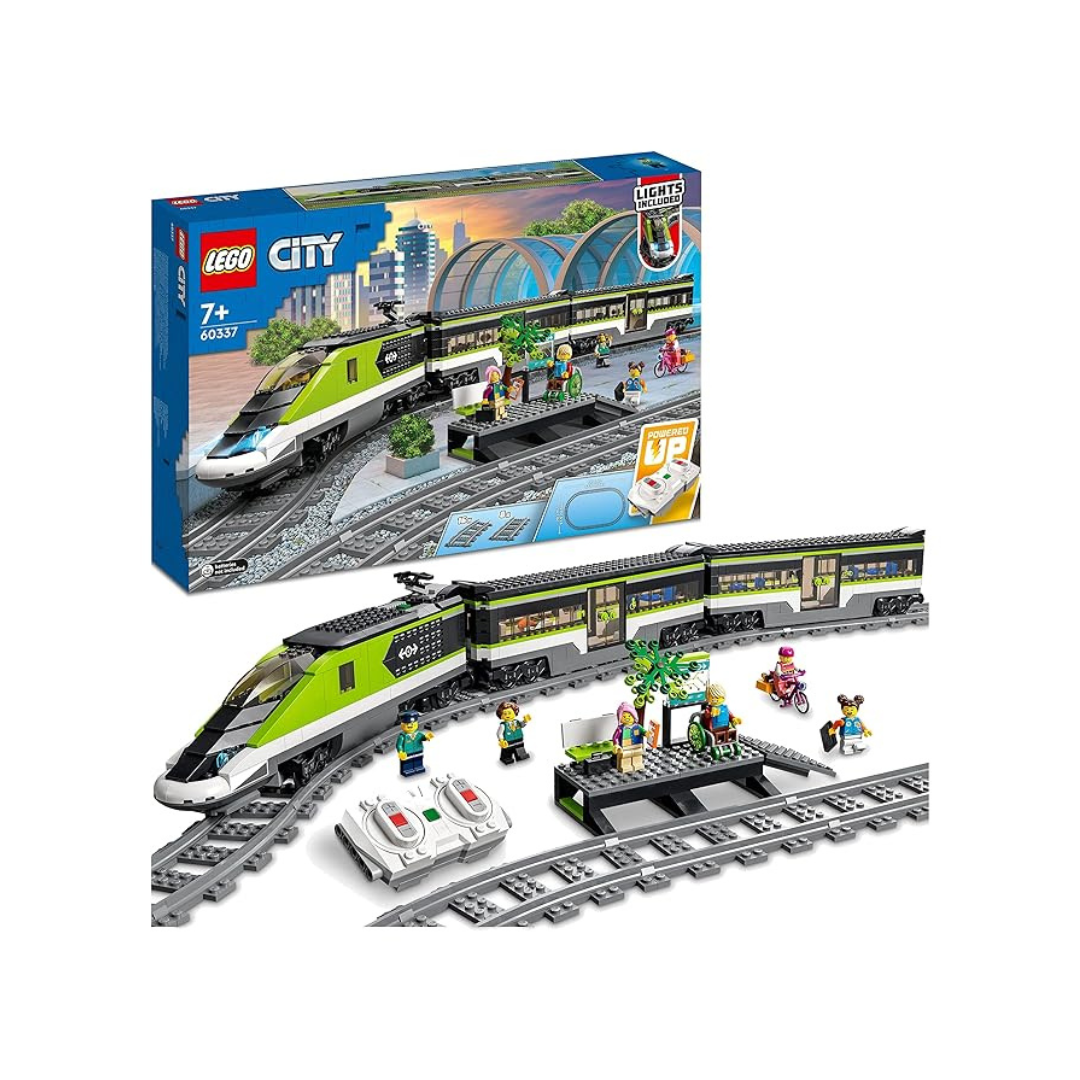 LEGO City Express Passenger Train 60337 Building Kit (764 Pieces)